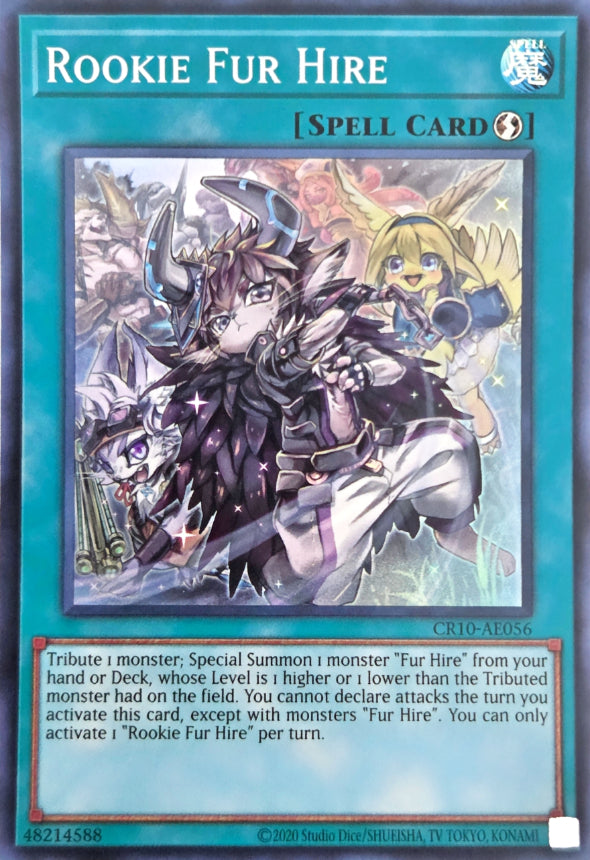 CR10-AE056 Rookie Fur Hire [SR]