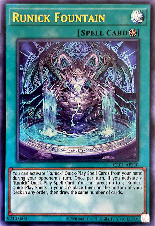 CR01-AES20 Runick Fountain [UR]