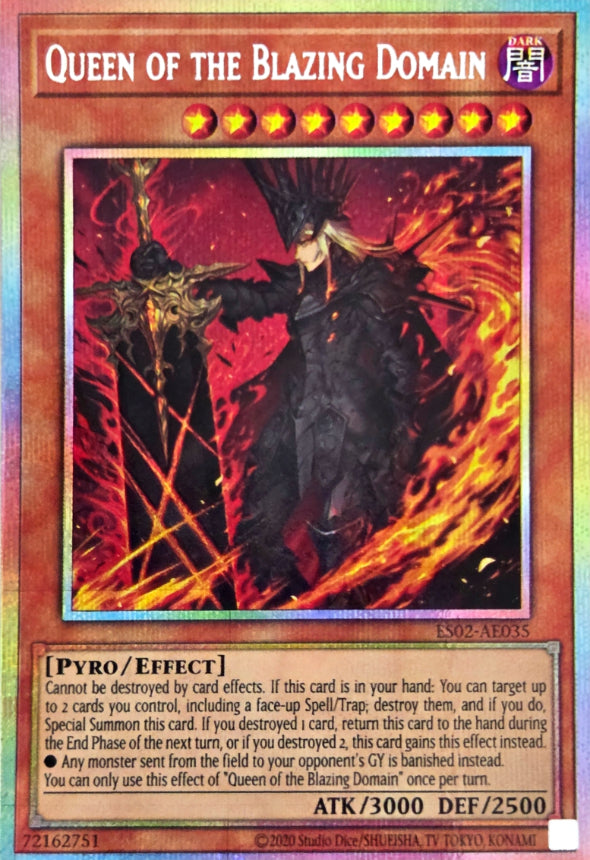 ES02-AE035 Queen of the Blazing Domain [PSR]