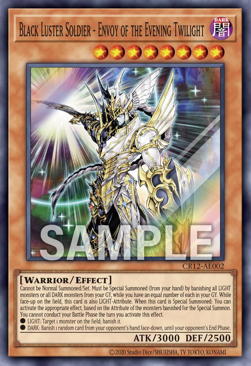 CR12-AE002 Black Luster Soldier - Envoy of the Evening Twilight [SR]