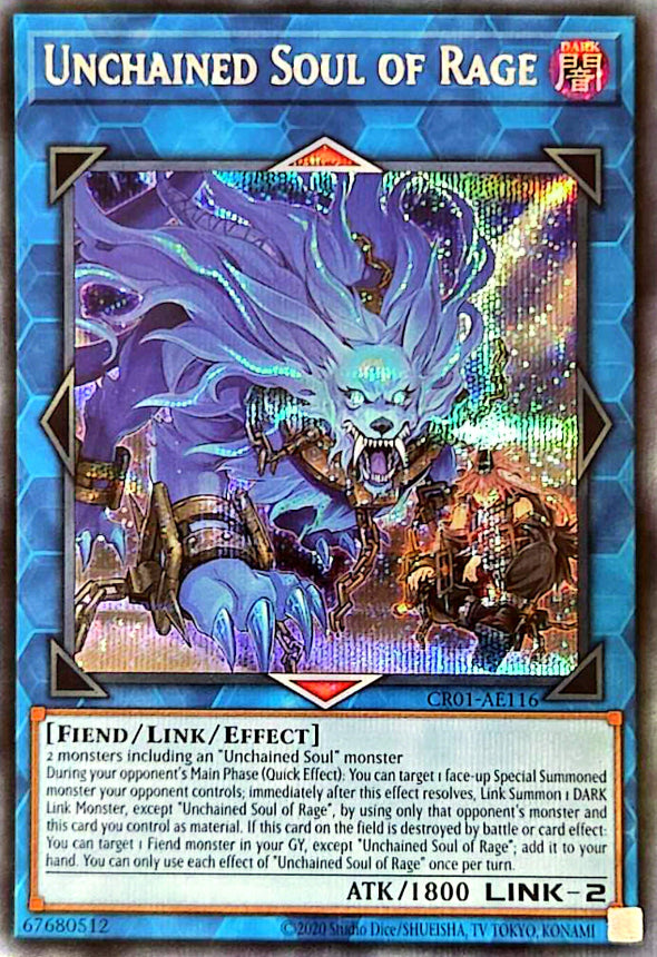 CR01-AE116 Unchained Soul Of Rage [SCR]