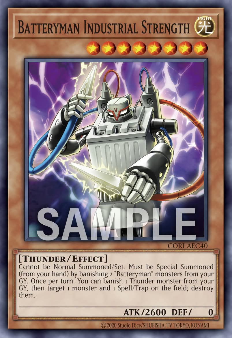 CORI-AEC40 Batteryman Industrial Strength [C]