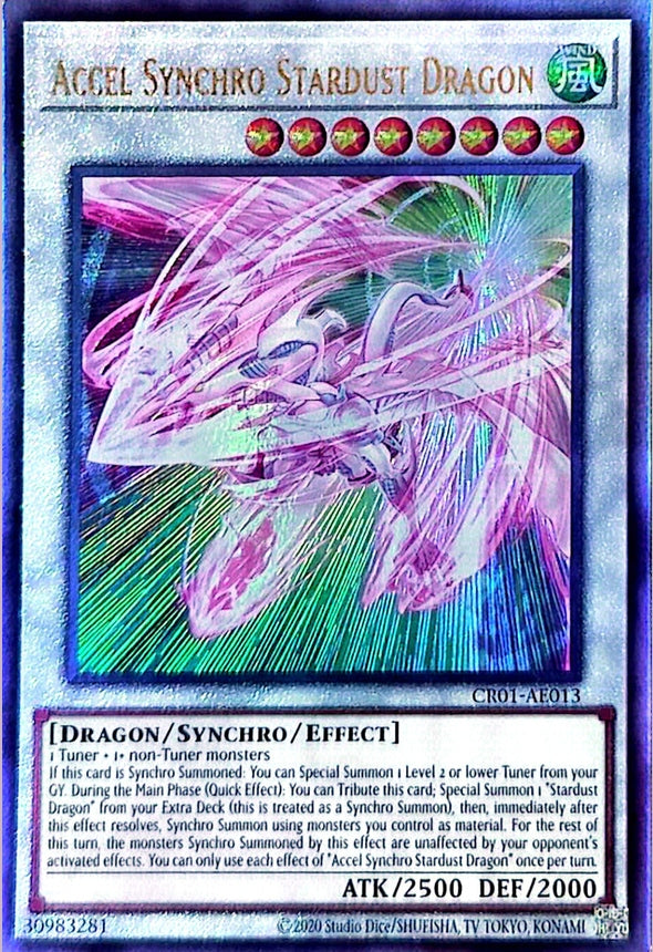 CR01-AE013 Accel Synchro Stardust Dragon [UL]