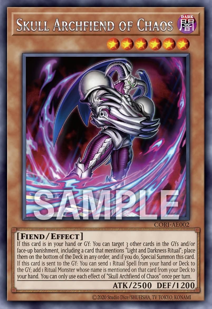 CORI-AE002 Skull Archfiend of Chaos [R]