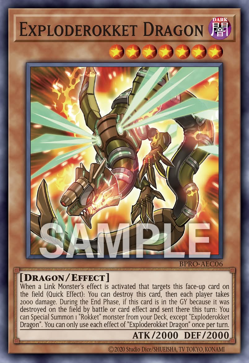 BPRO-AEC06 Exploderokket Dragon [C]