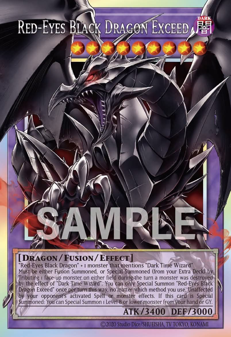 BETB-AE036 Red-Eyes Black Dragon Exceed [PSR] (Extended Art)