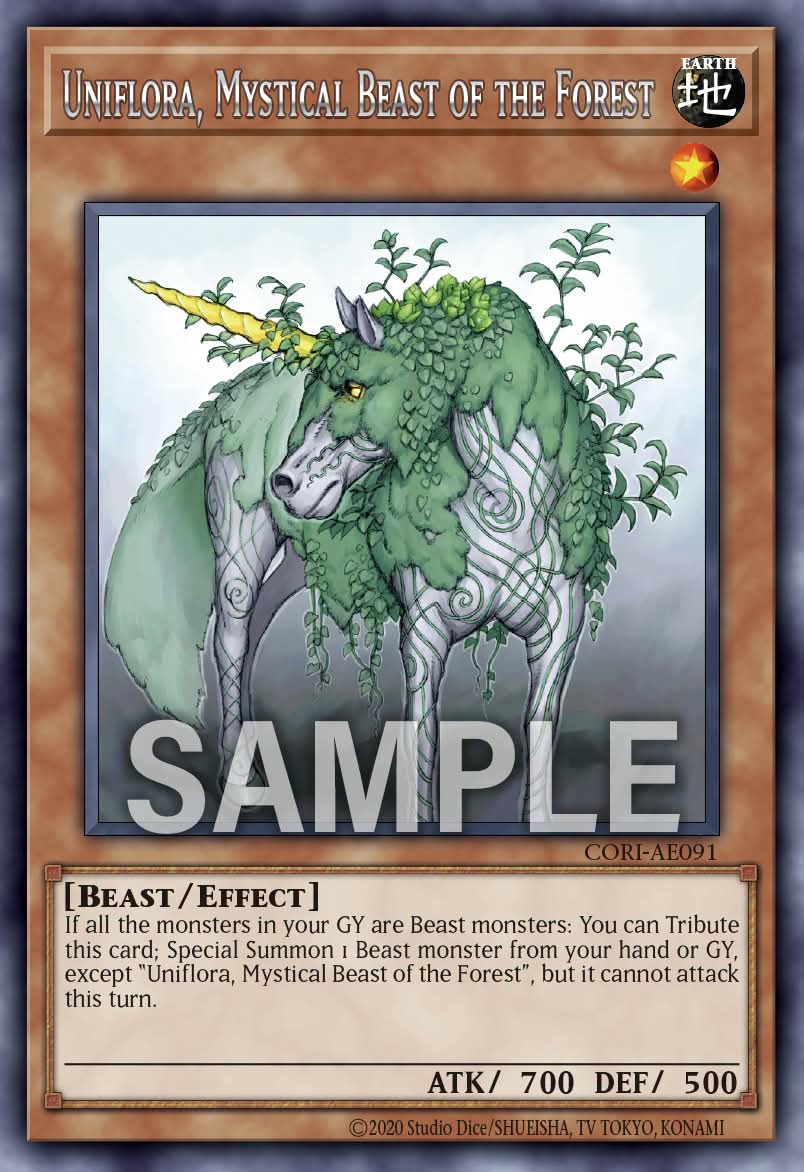 CORI-AE091 Uniflora, Mystical Beast of the Forest [R]