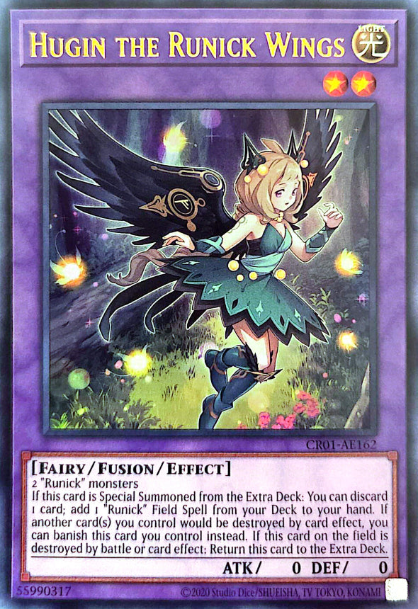 CR01-AE162 Hugin the Runick Wings [UR]